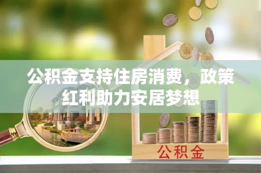 思明公积金支持住房消费，政策红利助力安居梦想