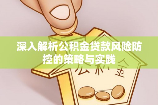 思明深入解析公积金贷款风险防控的策略与实践