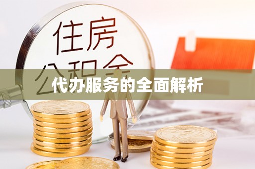思明代办服务的全面解析