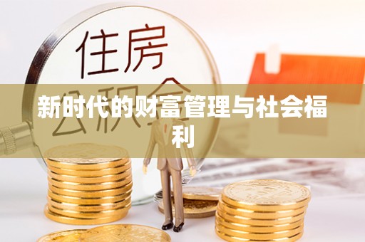 思明新时代的财富管理与社会福利