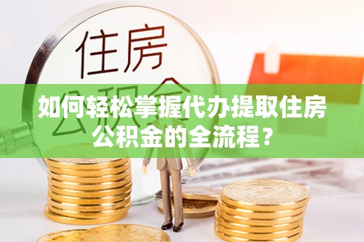 思明如何轻松掌握代办提取住房公积金的全流程？