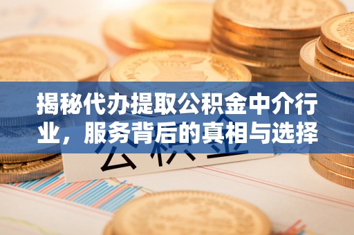 思明揭秘代办提取公积金中介行业，服务背后的真相与选择指南