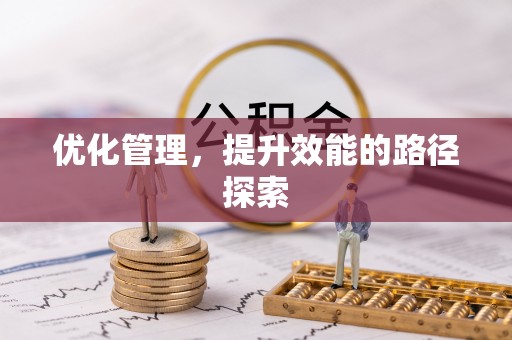 思明优化管理，提升效能的路径探索