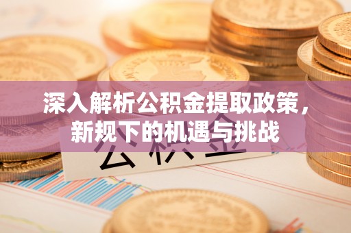 思明深入解析公积金提取政策，新规下的机遇与挑战
