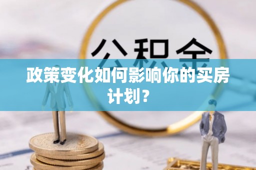 思明政策变化如何影响你的买房计划？