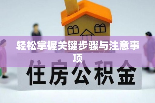 思明轻松掌握关键步骤与注意事项