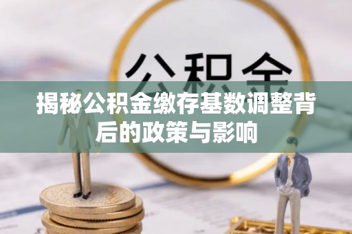 思明揭秘公积金缴存基数调整背后的政策与影响