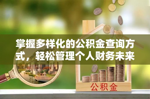 思明掌握多样化的公积金查询方式，轻松管理个人财务未来