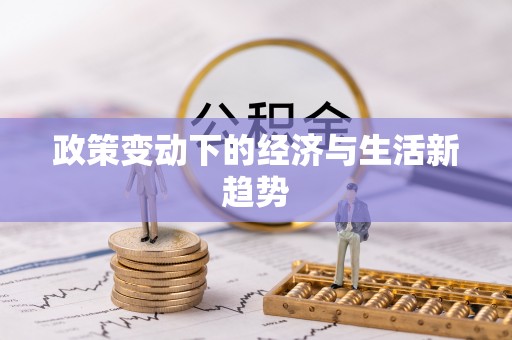 思明政策变动下的经济与生活新趋势