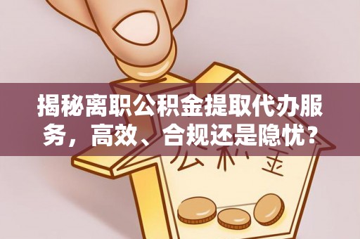 思明揭秘离职公积金提取代办服务，高效、合规还是隐忧？
