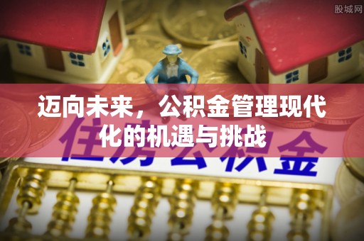 思明迈向未来，公积金管理现代化的机遇与挑战