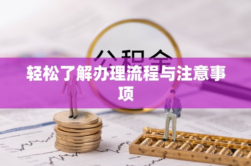 思明轻松了解办理流程与注意事项