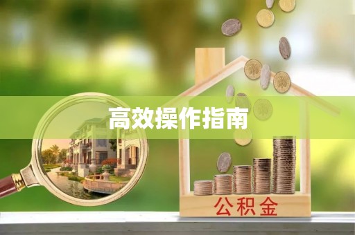思明高效操作指南