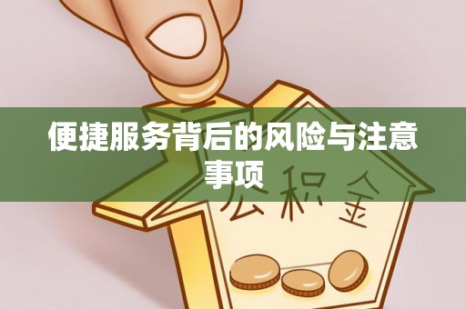 思明便捷服务背后的风险与注意事项